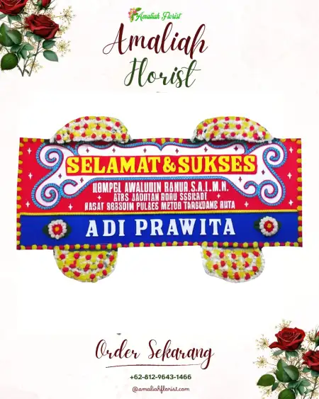 Papan Bunga Ucapan Selamat Kaliajir